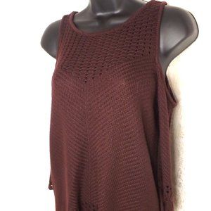 LC Lauren Conrad Open Shoulder Sweater- Women's Small